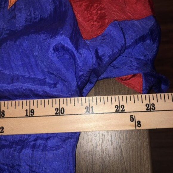 Vintage 90’s Purple Orange Red Windbreaker Jacket Women’s Medium Nylon - Picture 8 of 9